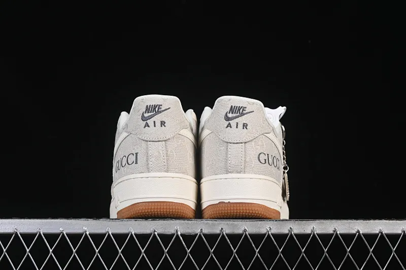 All categories Nk Air Force 1 Air Force series Nk Air Force 1 Low Air Force low-top Nike Air Force 1'07 Low Gucci co-branded soot raw rubber Air Force 1 low-top casual sneakers DK0188-084